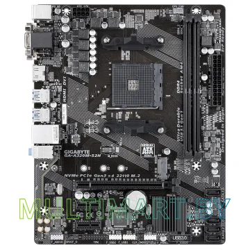 Материнская плата Gigabyte GA-A320M-S2H (rev. 3.1)